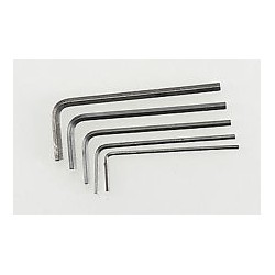 Hex Wrench Set, .50'' 1/16'' 5/64'' 3/32'' 7/64''