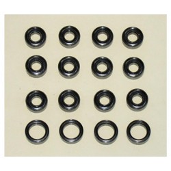 TT02B/TT01E/TT01 Ball bearing set (16)