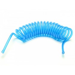 Spiral Tube PU 5mm blue / 2 Meter