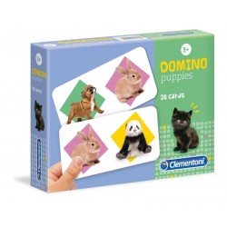 Jogos Pré-Escolares-Dominó Animais Bebés (28 cartões) 3+ Clementoni
