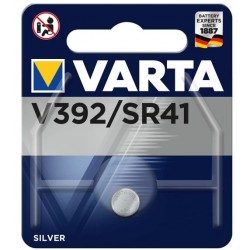 Pilha V392 / SR736 / SR41 / AG3 (LR41) - 1,55V Óxido de Prata - Varta