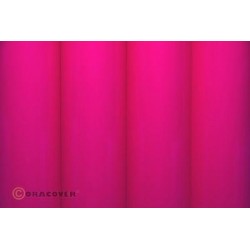 ORACOVER iron-on film - width: 60 cm - length: 2 m fluorescent pink