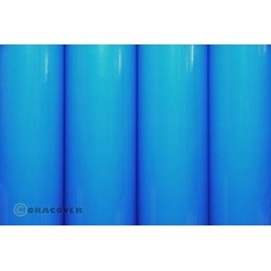ORACOVER iron-on film - width: 60 cm - length: 2 m fluorescent blue