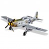 Deerbee Aircrafts 750mm P-51D Mustang Warbird PNP kit - yellow