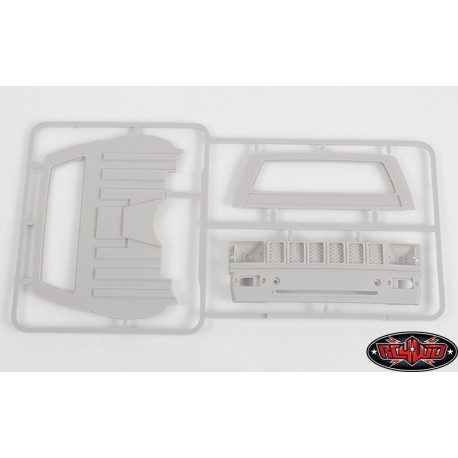 RC4WD Mojave II Cab Back Panels and Grill Parts Tree (Gray)