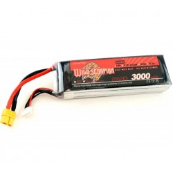 Bateria Lipo 11.1v 3000mAh 45C 3S XT60