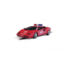 Scalextric Classic Street 1:32 Lamborghini Countach - 1983 Monaco GP Safety Car