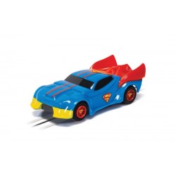 Micro Scalextric 1:64 Justice League Superman Car