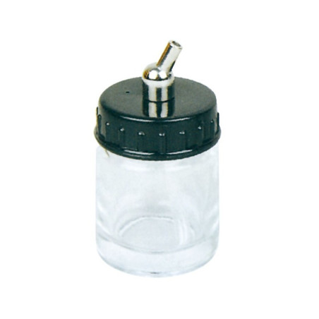 Frasco de vidro com sifão