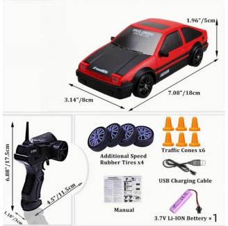Carro Racing 1:24 2.4Ghz 