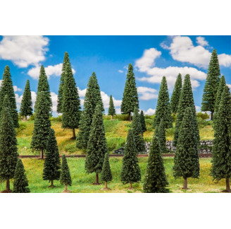 Faller 10 fir trees