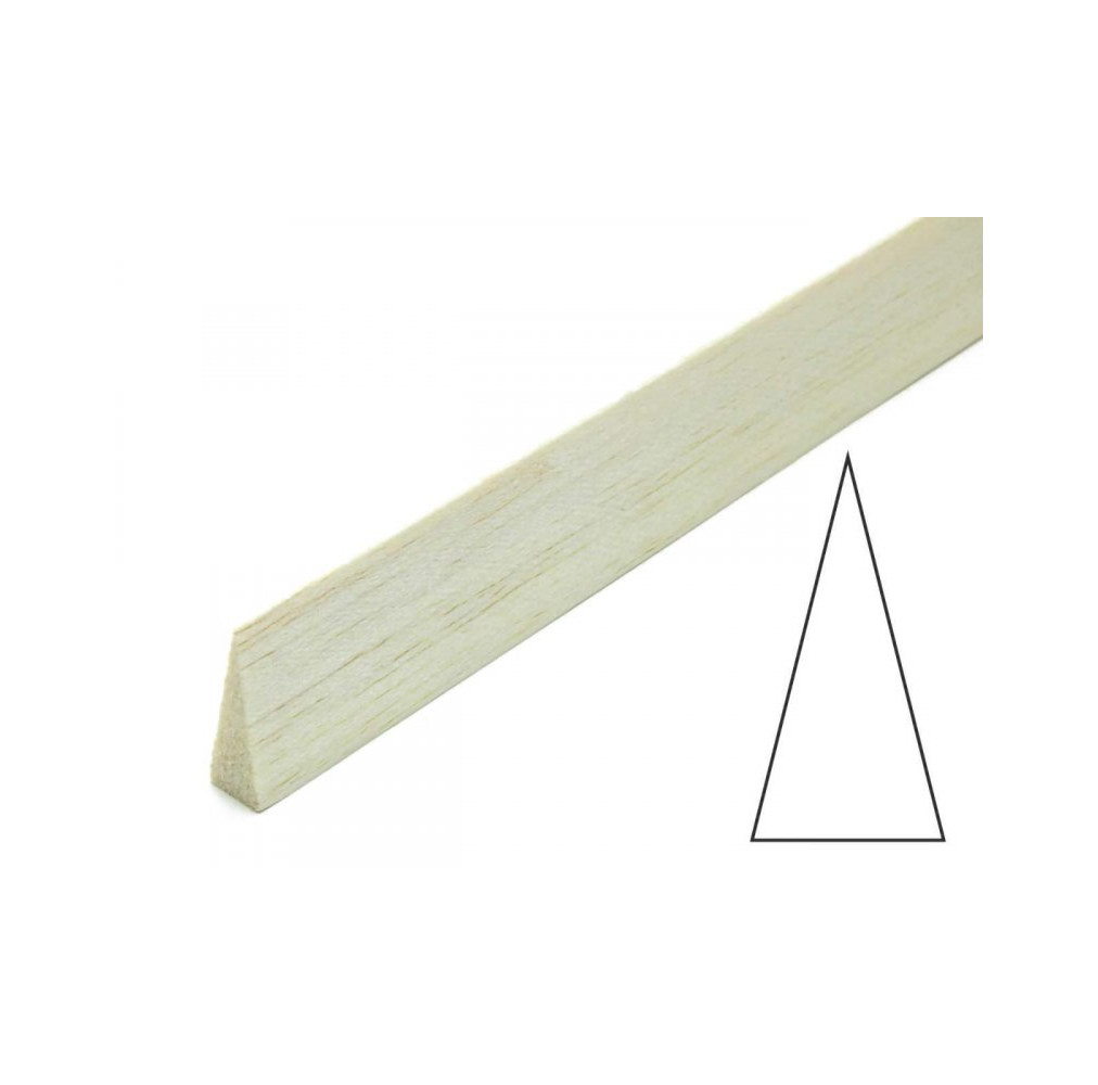 Balsa end strip symmetric