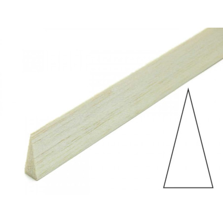 Balsa end strip symmetric