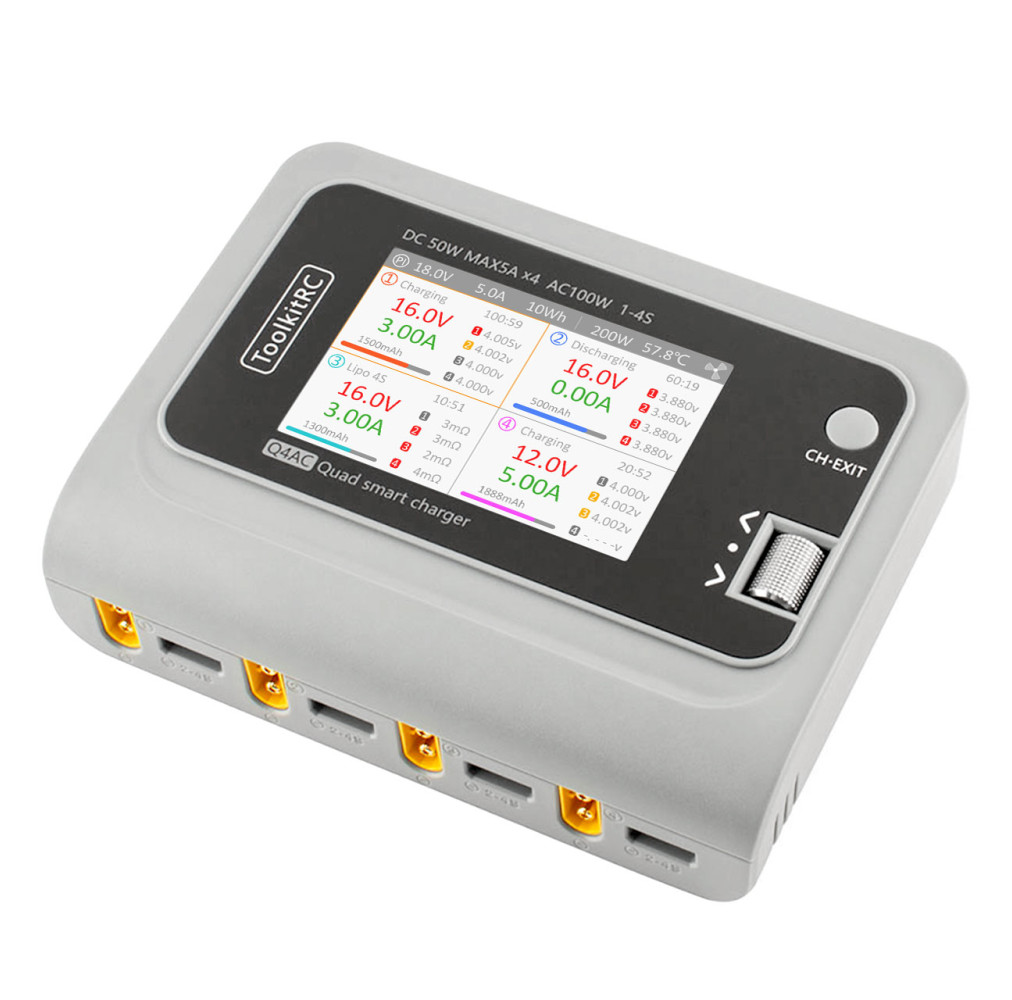 ToolkitRC Q4AC LiPo 1-4S