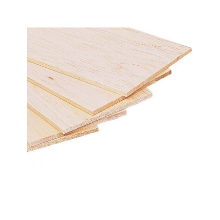 Chapa de Balsa 20x100x100