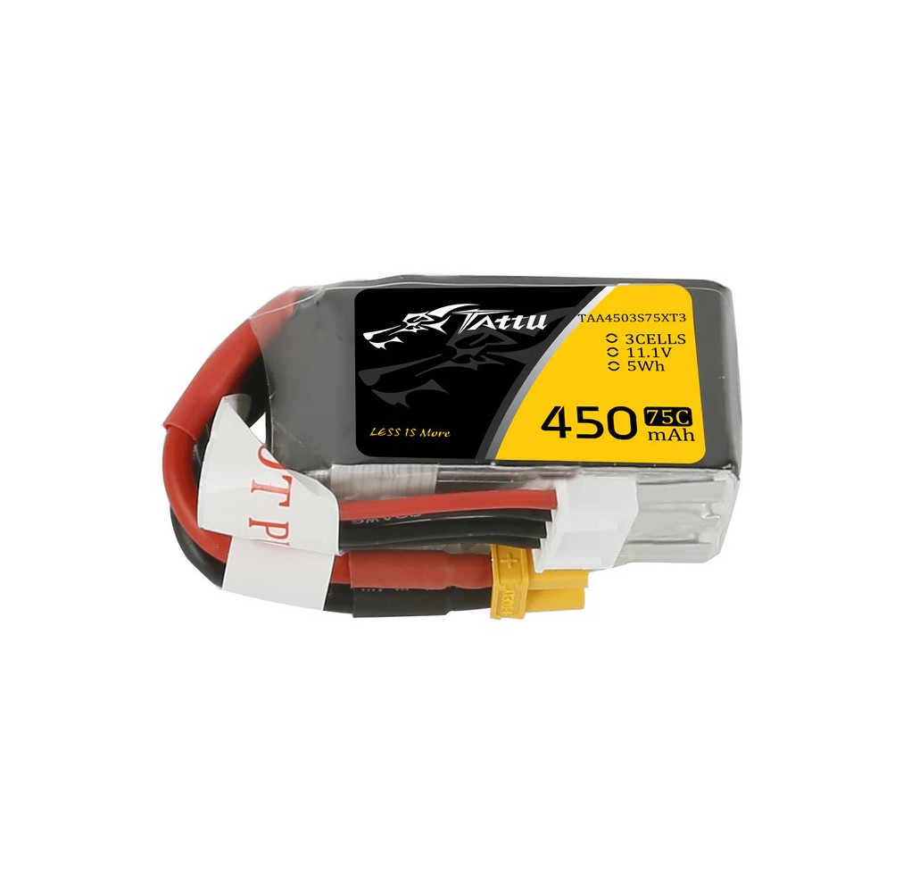 Tattu 450mAh 3S1P 11.1V 7