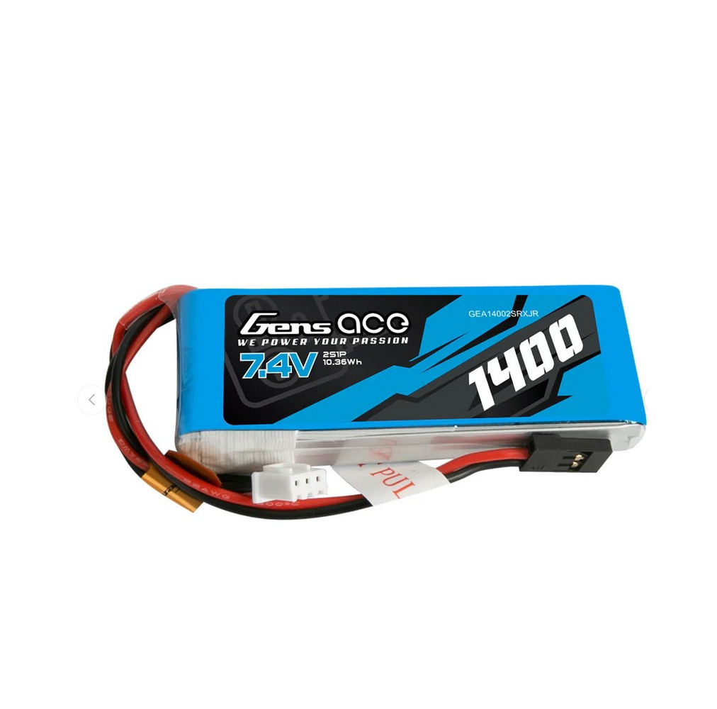 Gens ace 1400mAh 7.4V 2S1