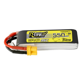 Tattu R-Line 550mAh 7.4V 2S1P 95C Lipo Battery