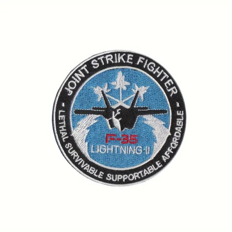 Emblema bordado Caça F-3