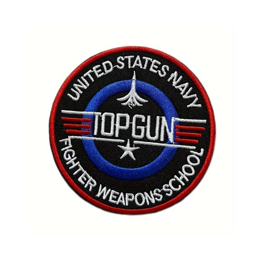 Emblema bordado Top Gun