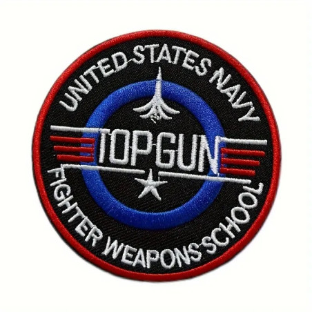 Emblema bordado Top Gun
