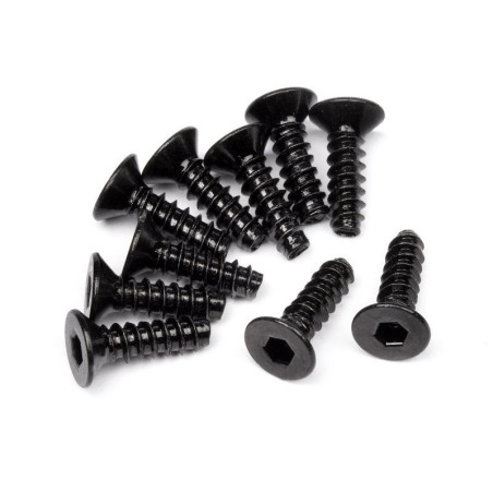 TP. FLAT HEAD SCREW M3x10
