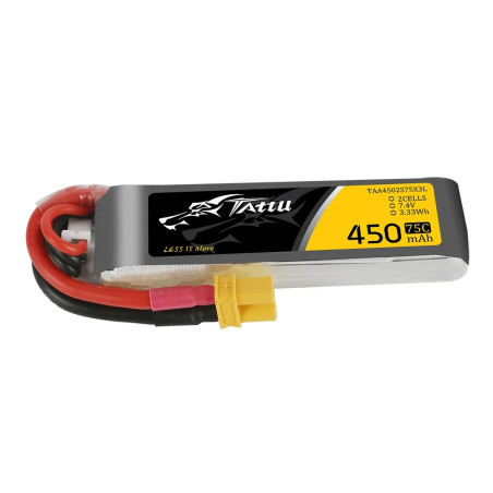 Tattu 450mAh 2S 75C 7.4V 