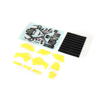 Plastics with Wraps Yello