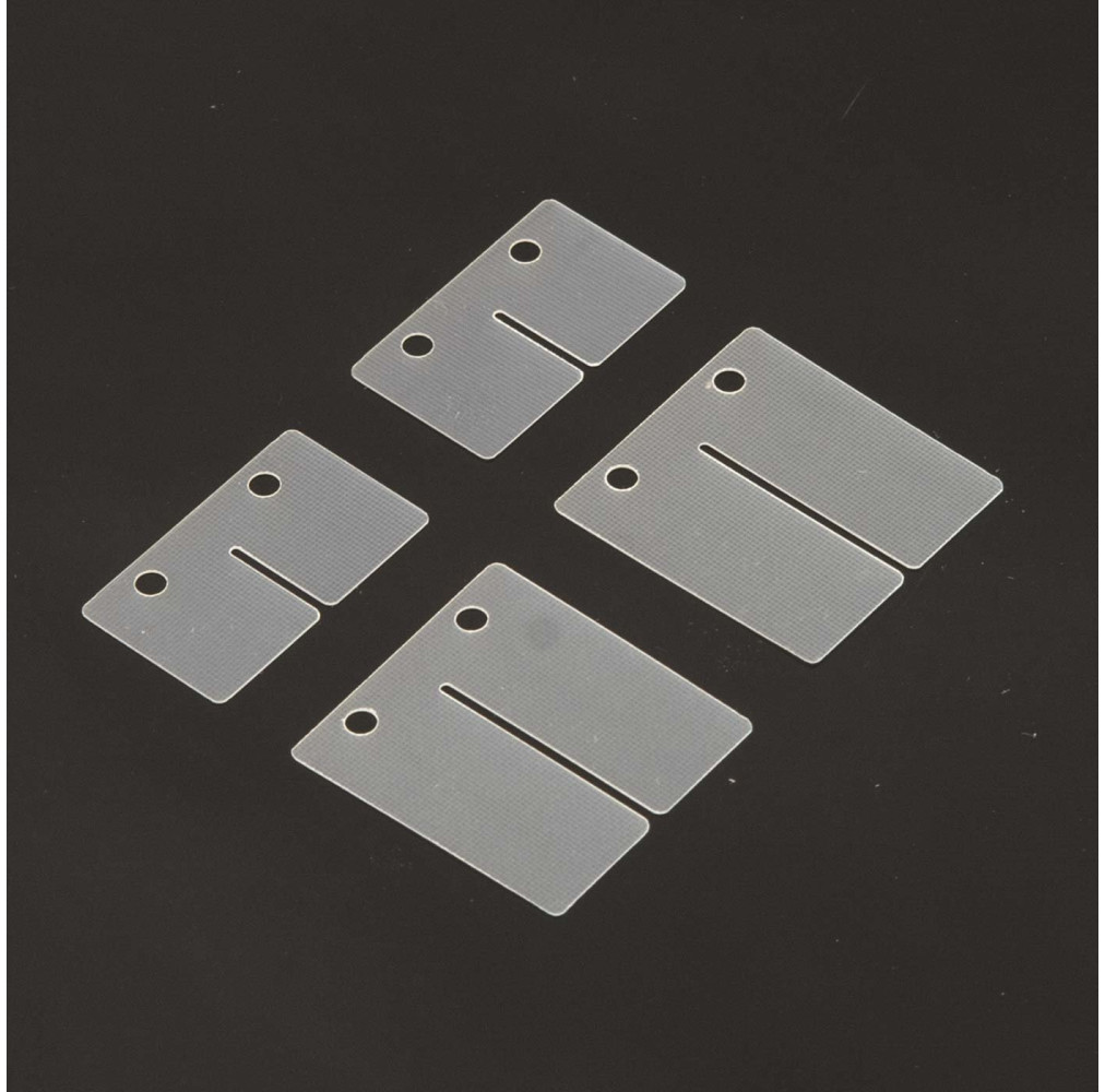 Set of flutter valves wit
