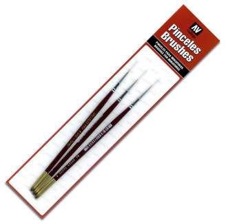 Vallejo Set brushes Toray