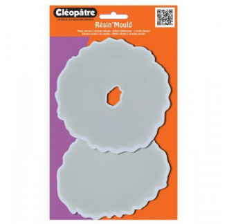 Molde Silicone Geodes Clé