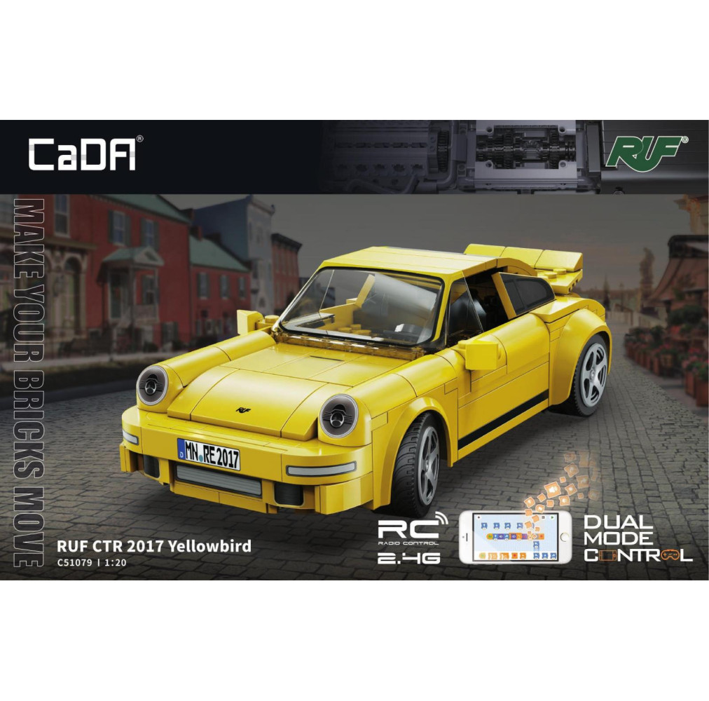CaDA RUF Yellow Bird (235