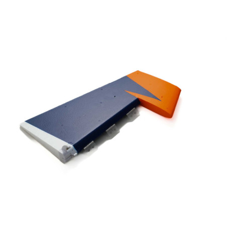Painted Rudder with Hinge