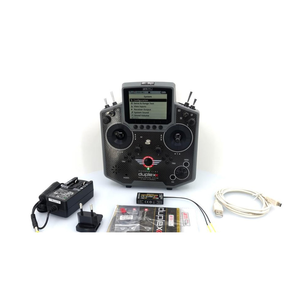 RADIO JETI DS12 Special Edition 2023 Carbon Gray Multimode incl. Jeti Duplex R9