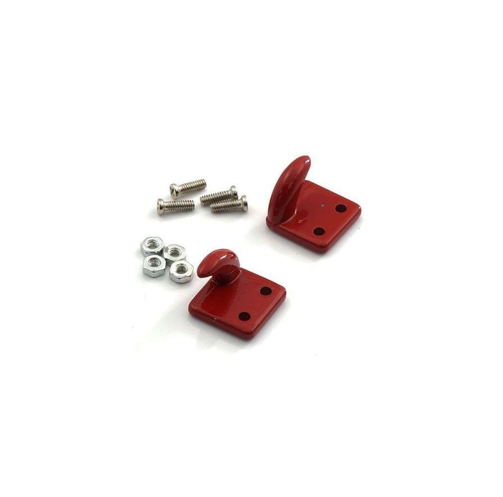 Gancho vermelho com flang Gancho vermelho com flang