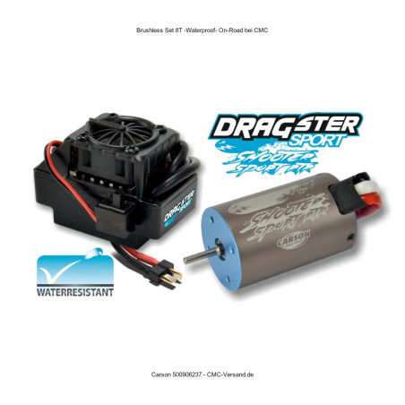 Brushless Set 8T „Waterpr