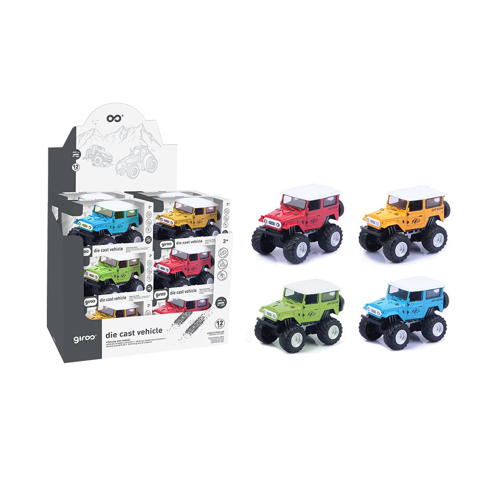 Giros Jeep Pull Back 1:43