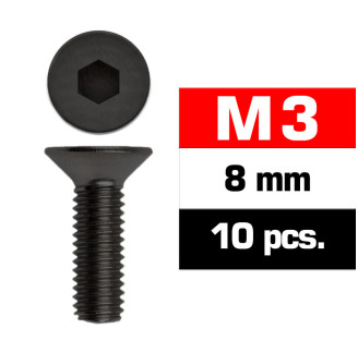 Parafusos M3x8mm (10un.)