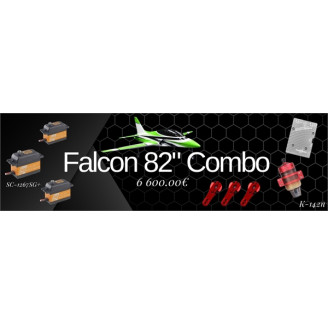 SkyWing Falcon 82" (Red, 