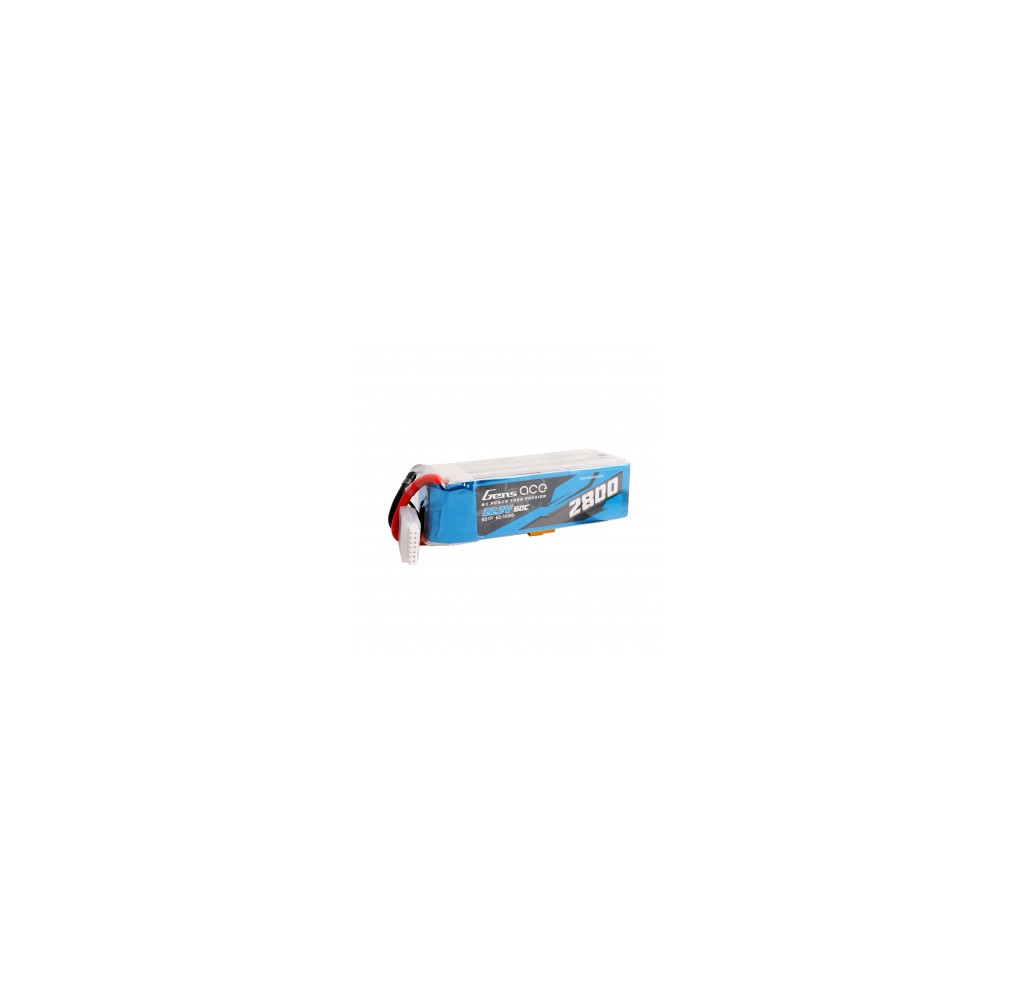 Bateria Gens Ace Lipo 2800mAh 22.2V 60C 6S1P XT60