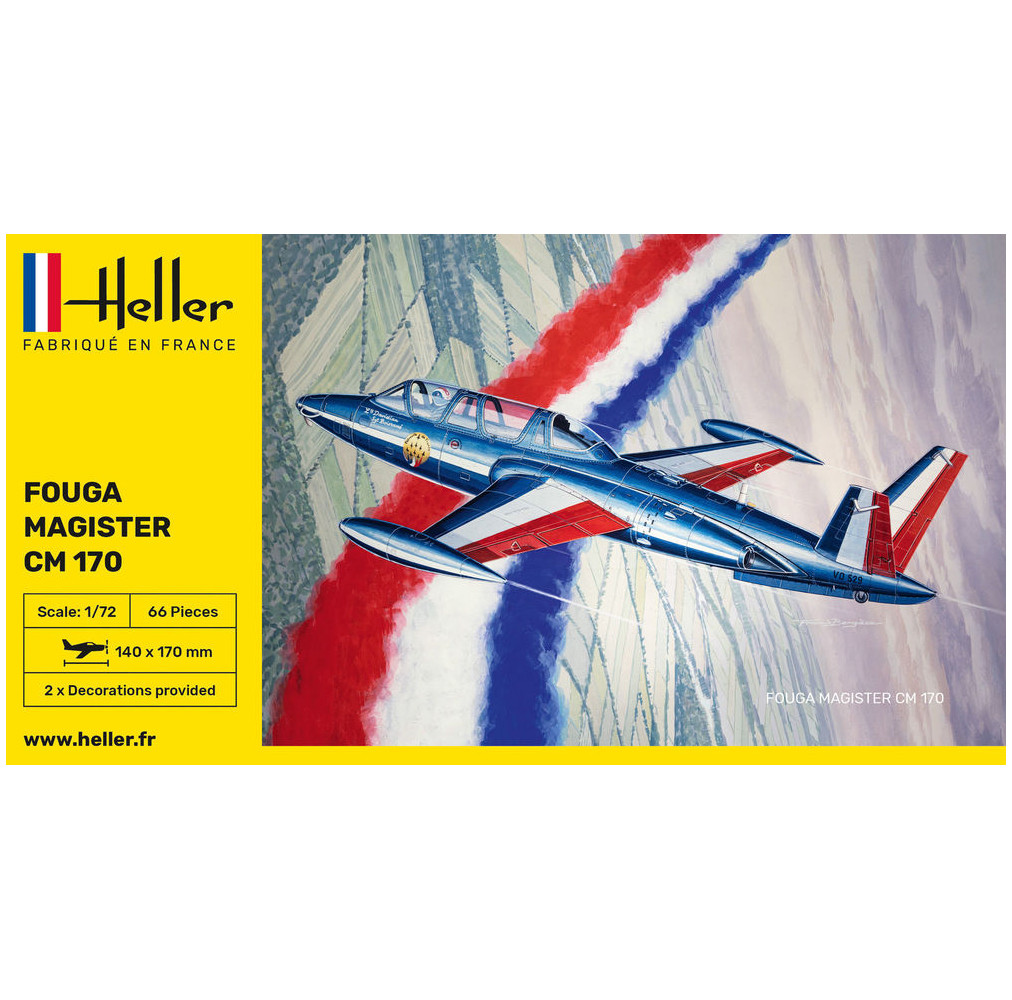 Heller: Fouga Magister CM