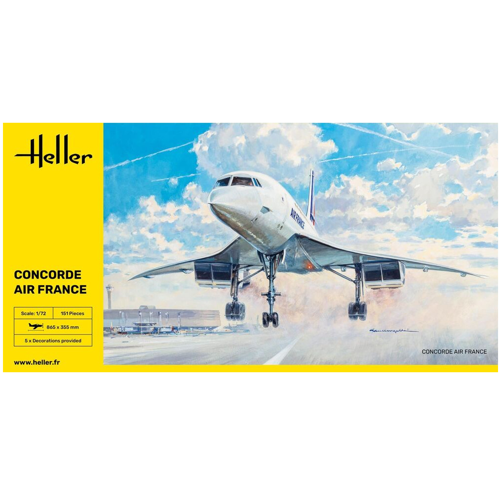 Heller: Concorde AF 1:72