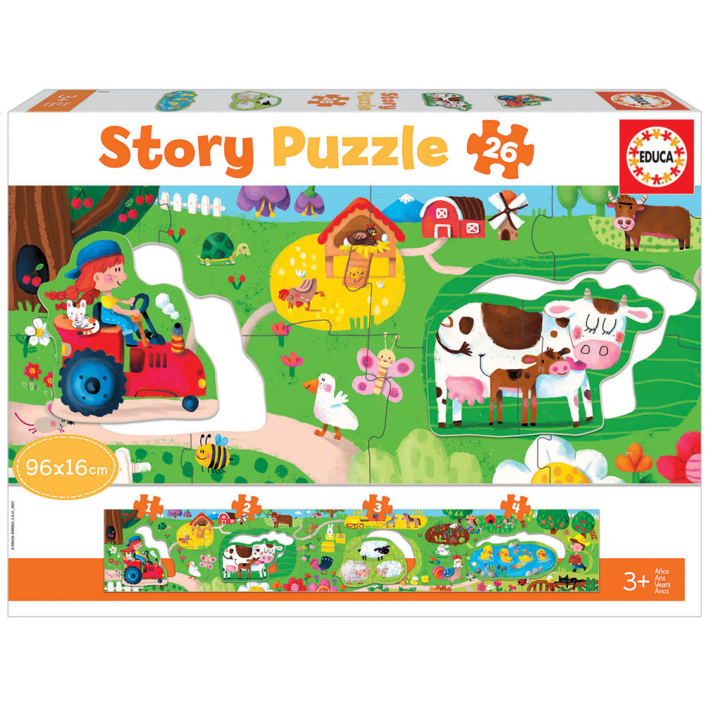Puzzle 26 Quinta Animais