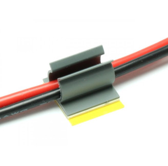 U-clip cable holder self-