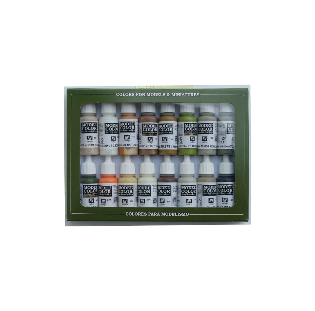 Set 16 Model Color Earth