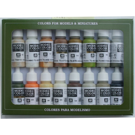 Set 16 Model Color Earth