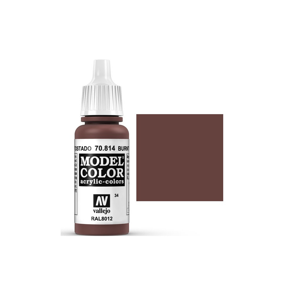 Model Color Burnt Red 17m