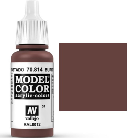 Model Color Burnt Red 17m