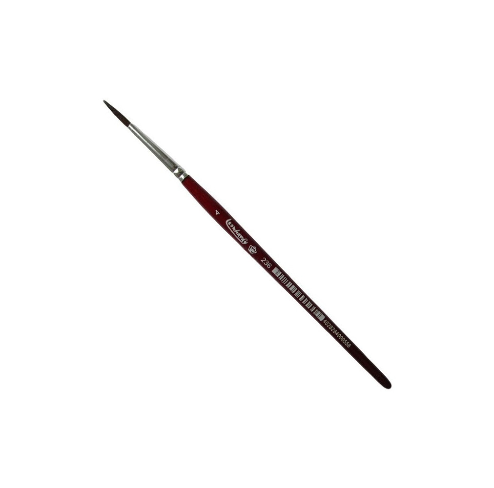 Pincel redondo fino nº 4