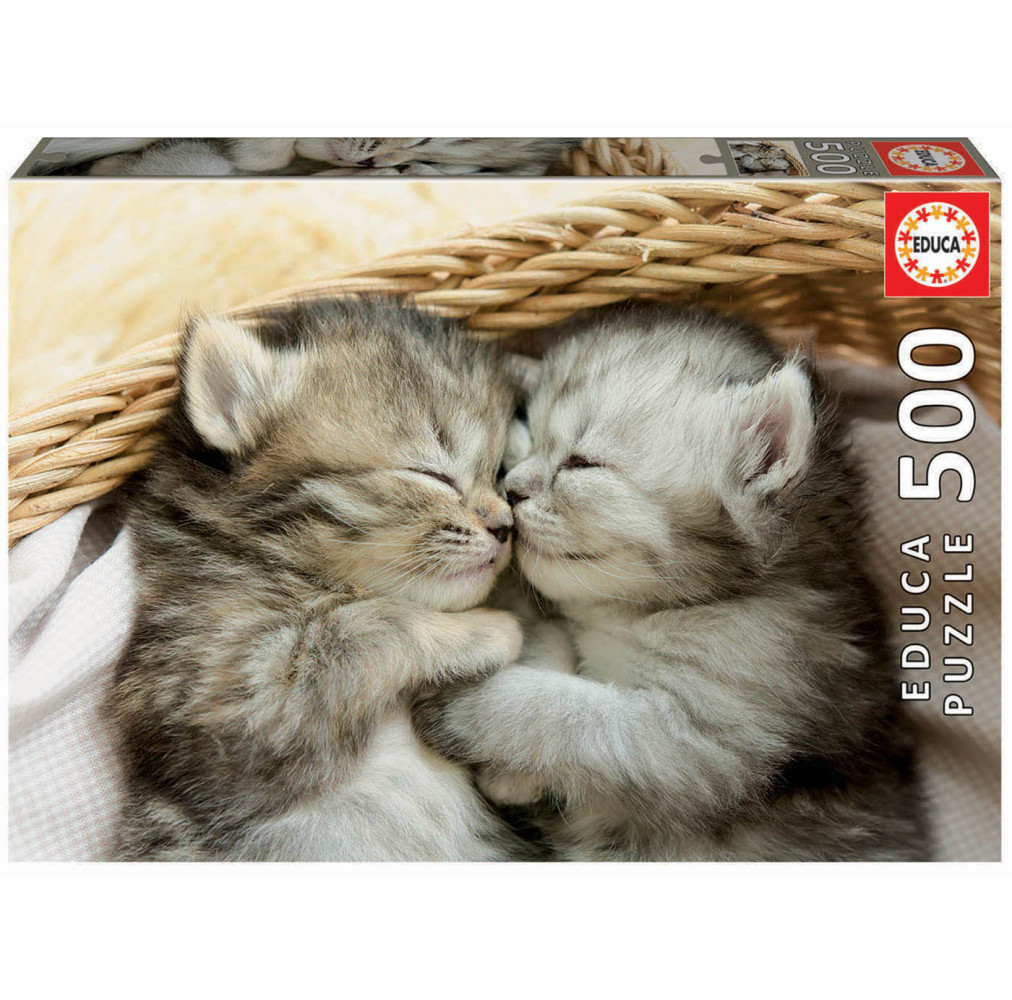 Puzzle 500 Doces Gatinhos